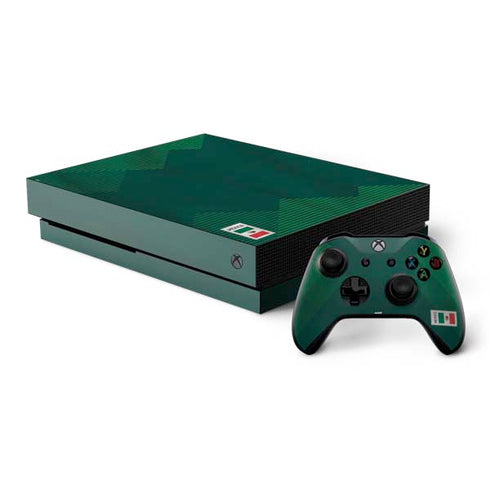 Mexico Soccer Flag Xbox One X Bundle Skin